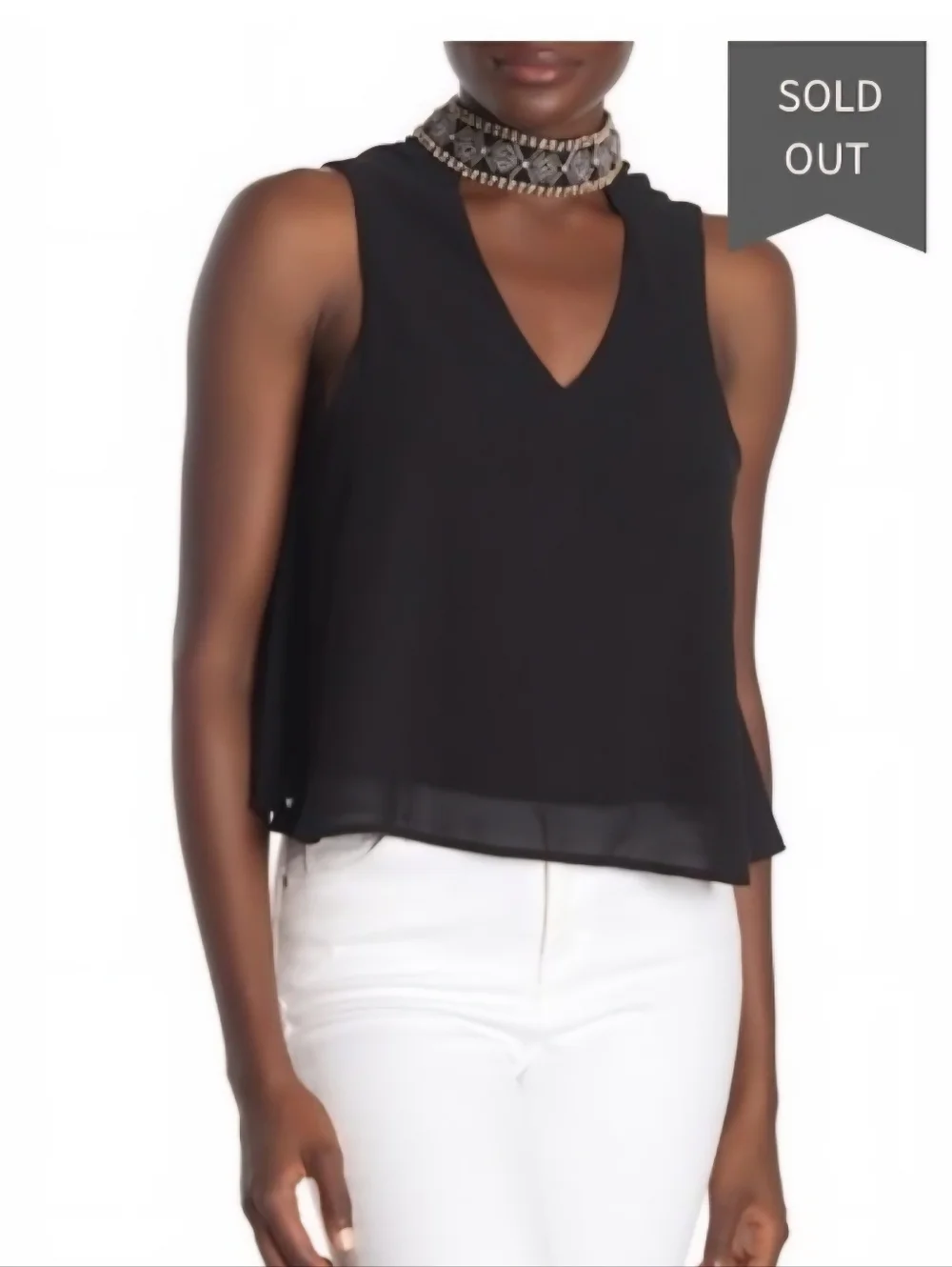 Show Me Your Mumu Brielle Black Beady Beaded Top - Picture 11 of 11